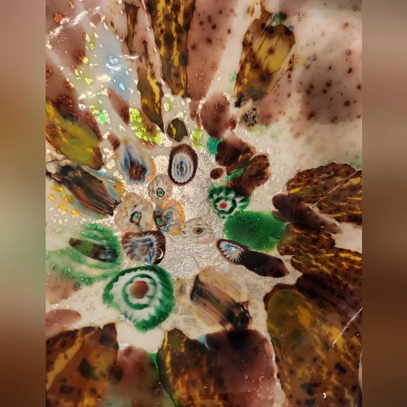 Vintage Murano Tutti Frutti glass bowl Glass Art